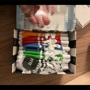 Trumpet socks- 6 pairs. 0-12 month